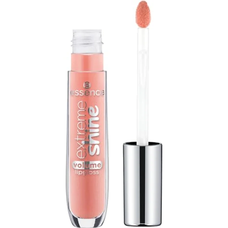 essence cosmetics extreme shine volume lipgloss, Nr. 12 Nude, glänzend, strahlend frisch, transluzent, vegan, ölfrei, ohne Konservierungsstoffe, ohne Parabene, 1er Pack (5ml) – Bild 2