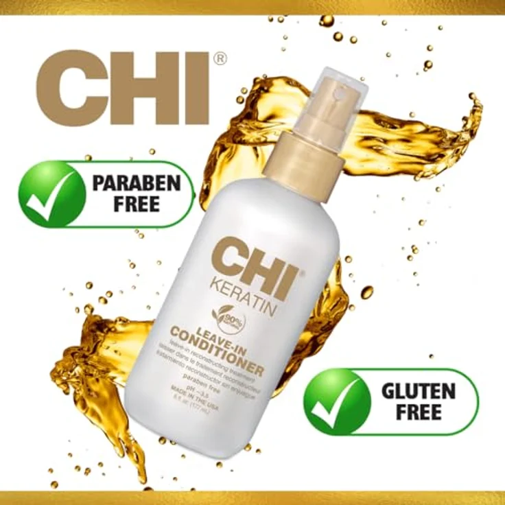 Chi Keratin Weightless Leave-In Conditioner 177 ml – Bild 4