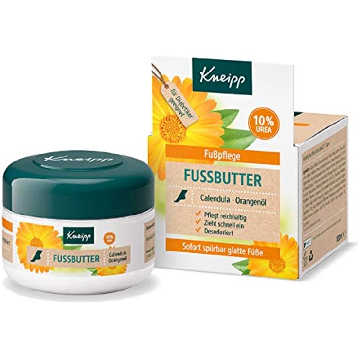 Kneipp Fußbutter Calendula - Orangenöl Fußcreme 100 ml – Bild 1