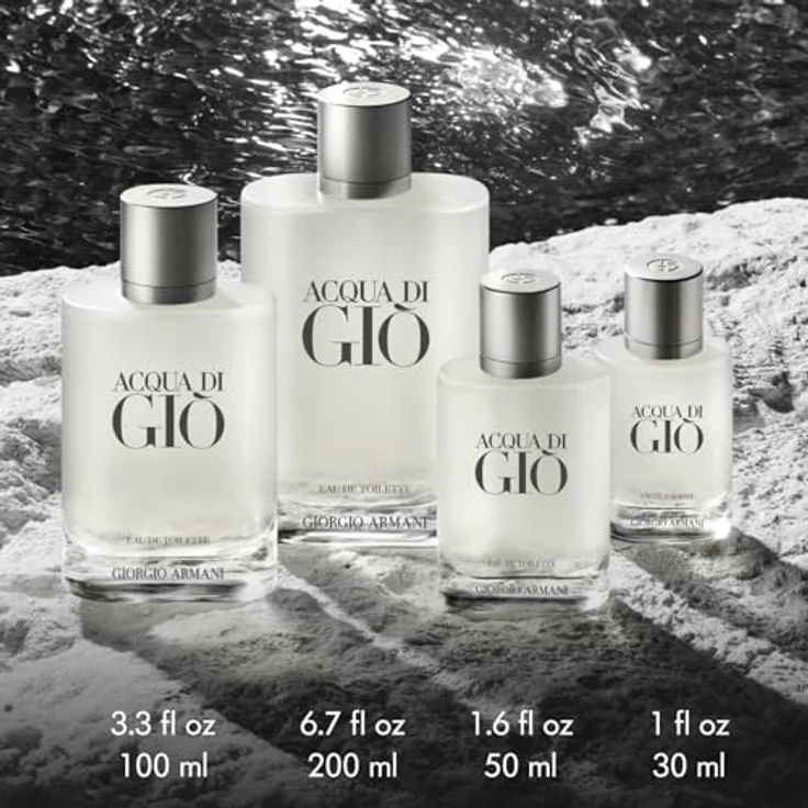 Armani Beauty Giorgio Armani Eau de Cologne für Männer 1er Pack (1x 200 ml)  – Bild 5