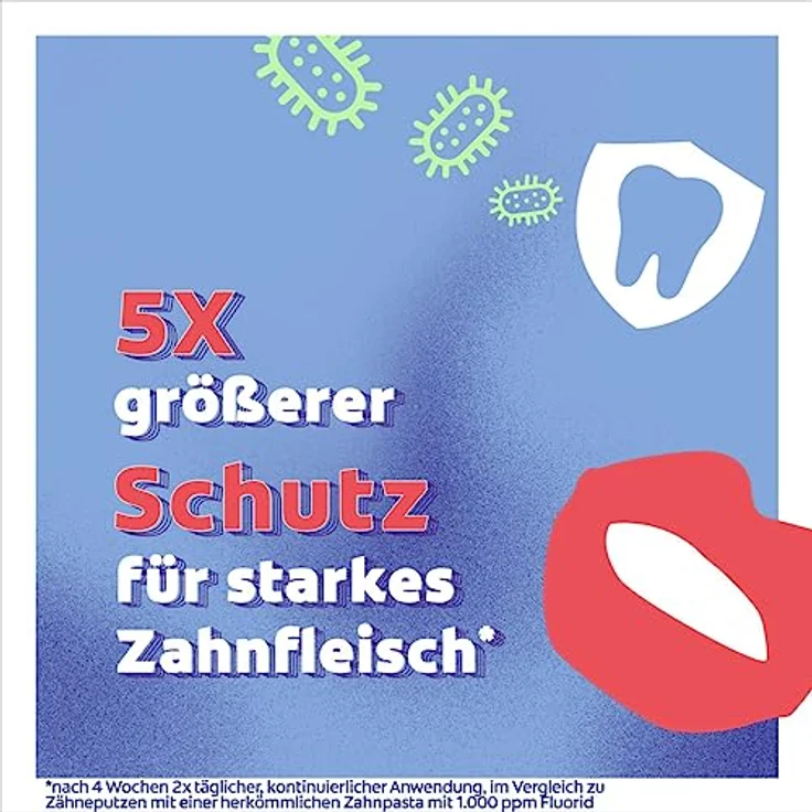Colgate All in One Mundspülung 500 ml – 5-fach Schutz, Pro-Shield-Technologie, ohne Alkohol, fluoridhaltig, klinisch getestet – Bild 5