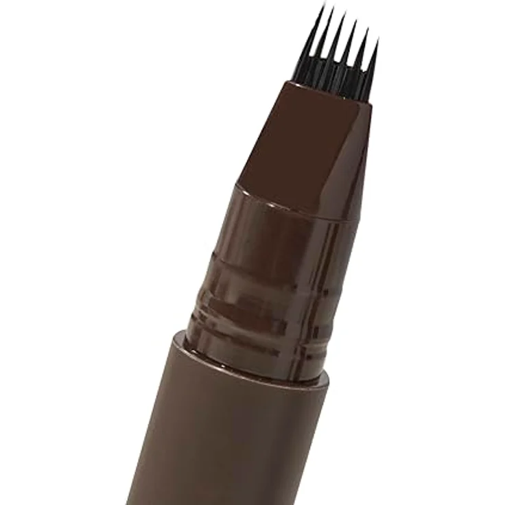 Revolution Instant Brow Hair Pen, Präzisions-Applikator für haarähnliche Striche, langanhaltender Augenbrauenstift in Dunklem Braun, tierversuchsfrei & vegan, 1,8 ml – Bild 3