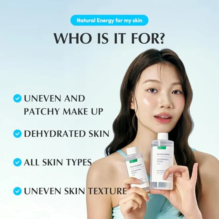 NoName Swimming Pool Toner, Gesichtsreinigung mit 8 Hyaluronsäuren, 155 ml, alkoholfrei, dermatologisch getestet, für alle Hauttypen – Bild 5