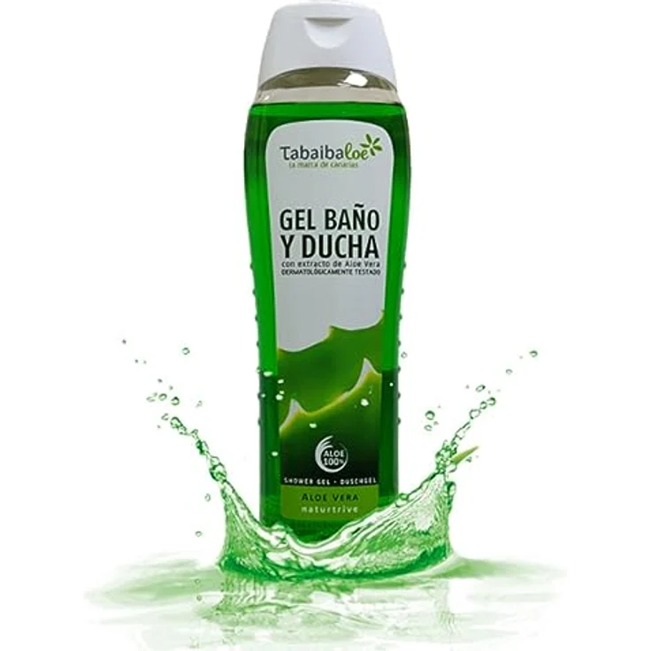 Tabaibaloe TABAIBA Aloe Vera Duschgel, 750 ml - feuchtigkeitsspendend, hautfreundlich, ideal für empfindliche Haut