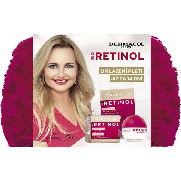 Dermacol Bio Retinol I, 116 ml Gesichtscreme für glattere, strahlende Haut, Anti-Aging Formel