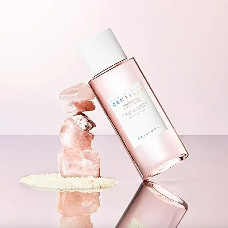 SKIN1004 Madagascar Centella Poremizing Clear Toner, sanftes Peeling-Tonikum für Damen, strafft die Haut und verfeinert Poren, 210 ml – Bild 4