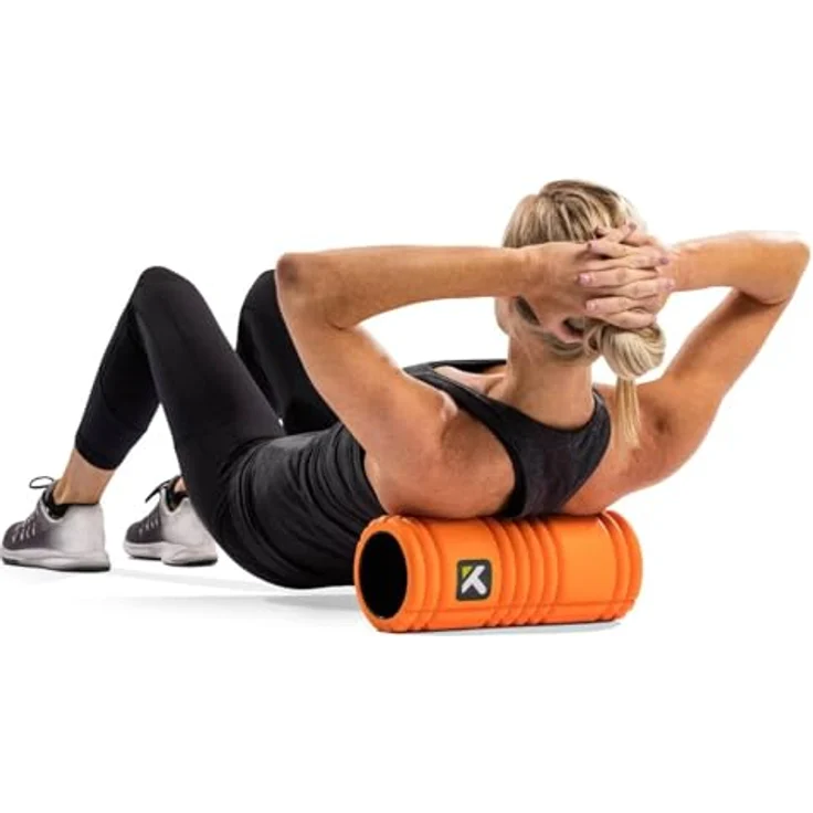 Trigger Point Grid Foam Roller, Massagegerät mit harten und weichen Rollen für effektive Core-Workouts – Bild 7