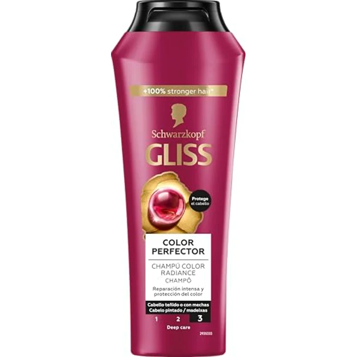 Schwarzkopf Gliss Ultimate Color Shampoo 6 x 250 ml gesamt 1500 ml – Bild 3