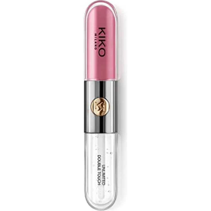 KIKO Milano Unlimited Double Touch, langanhaltender flüssiger Lippenstift mit Glanz, Farbton 119 Rhododendron Pink, 6 ml – Bild 3