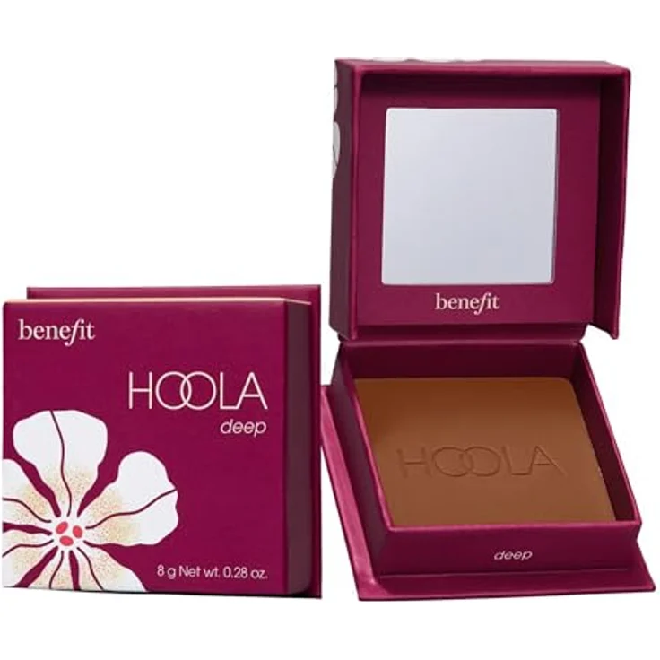 Benefit Hoola Bräunungspuder, Matt-Effekt Bronzer in Farbton Medium Deep, 8 g – Bild 1