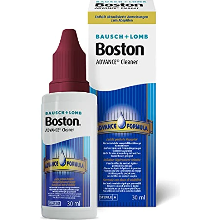 Bausch & Lomb BOSTON ADVANCE Cleaner, 30 ml Reinigungslösung für Kontaktlinsen – Bild 2