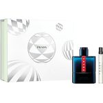 Prada Luna Rossa Ocean Eau de Toilette Geschenkset 100 ml + 10 ml Reisespray, Herren-Duftset 2022