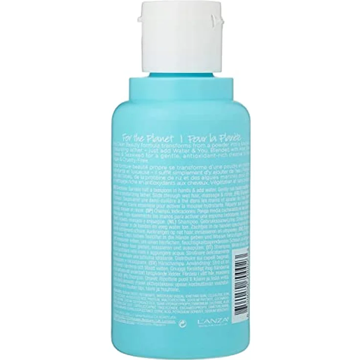 L'ANZA T.R.U.E Clean Powder Shampoo, 56 g, nachhaltige Pulverformel mit Aloe und Squalan, Unisex – Bild 2