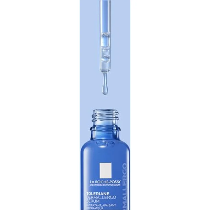 La Roche-Posay Toleriane Dermallergo Serum, beruhigendes Gesichtsserum für empfindliche und allergische Haut, 30 ml – Bild 9