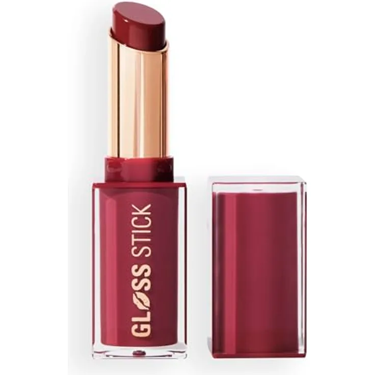 Revolution Pout Lip Gloss, Hochglänzendes Lippen-Gloss mit Hyaluronsäure & Vitamin E, Vegan, Tierversuchsfrei, 3g, Sugar Plum Mauve