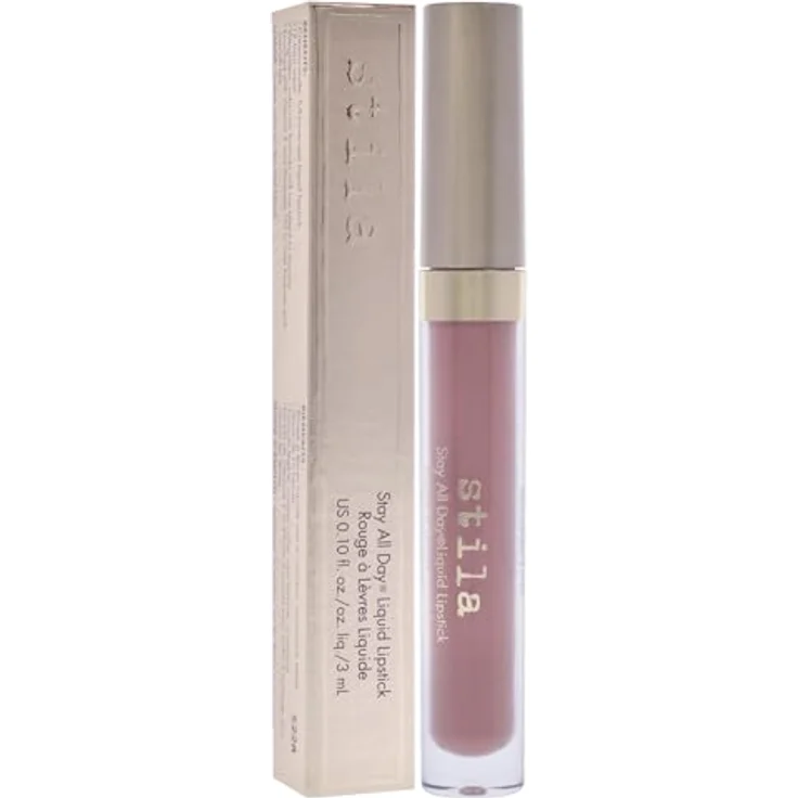 Stila Stay All Day Liquid Lippenstift, Caramello, 2,95 ml - langanhaltende, leicht anwendbare Lippenfarbe – Bild 3