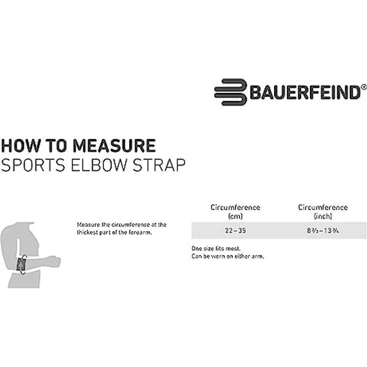 Bauerfeind Sports Elbow Strap - Ellenbogenbandage - Einheitsgröße – Bild 6