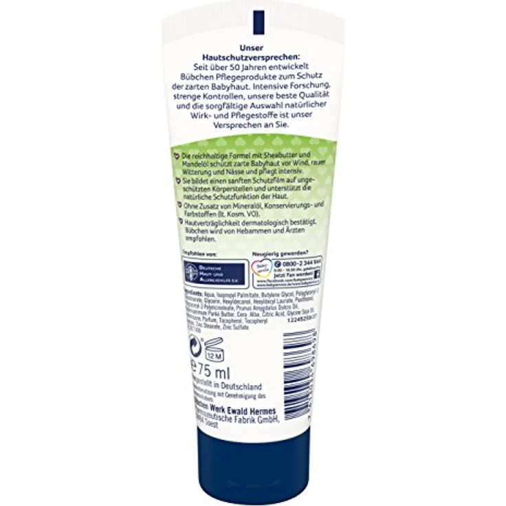Bübchen Blaue Linie WindundWetter Creme 75ml – Bild 3