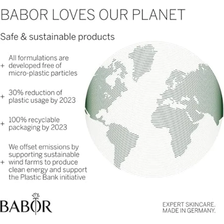 BABOR Natural Cleansing Bar für ölige Haut und Mischhaut, Feste Gesichtsreinigung für einen geklärten Teint, Mit Aloe Vera und Baobaböl, mit Aufbwahrungsdose, 1 x 65g – Bild 5