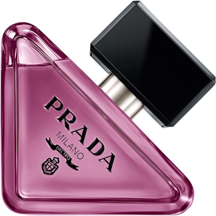 Prada Paradoxe Eau de Parfum Spray, nachfüllbar, 50 ml Damen, fruchtig-florale Duftkomposition mit Schwarze-Johannisbeersirup und Orangenblüten-Absolue, transparenter Violett-Flakon