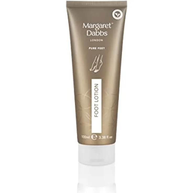 Margaret Dabbs Pure Restorative Foot Lotion, Fußpflege für langanhaltende Hydration mit natürlichen Pflanzenextrakten, 100ml