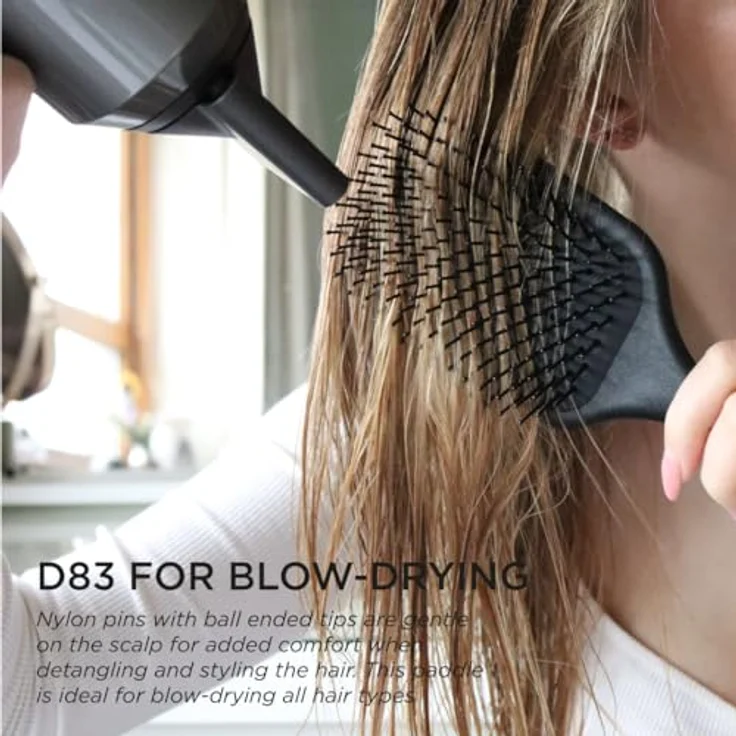 Denman Grooming D83 Large Paddle Brush Black – Bild 4