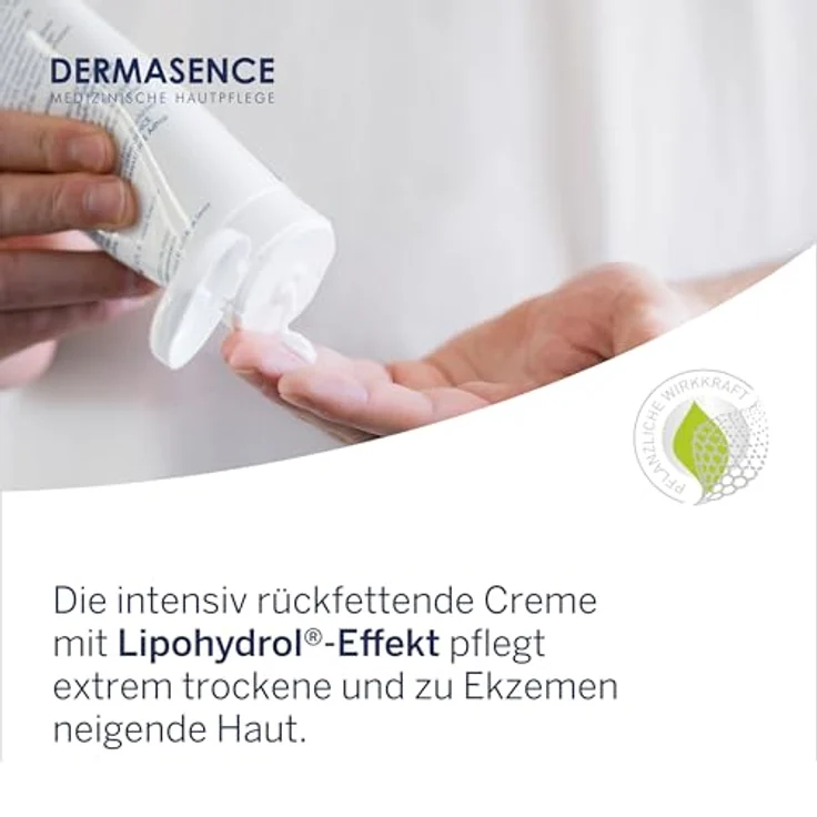DERMASENCE Adtop XC Lipidlotion, 200 ml - Rückfettende Lotion für sehr trockene Haut - Mit Squalan, natürlichen Ölen und Johanniskraut-Extrakt - Parfümfrei & vegan – Bild 3