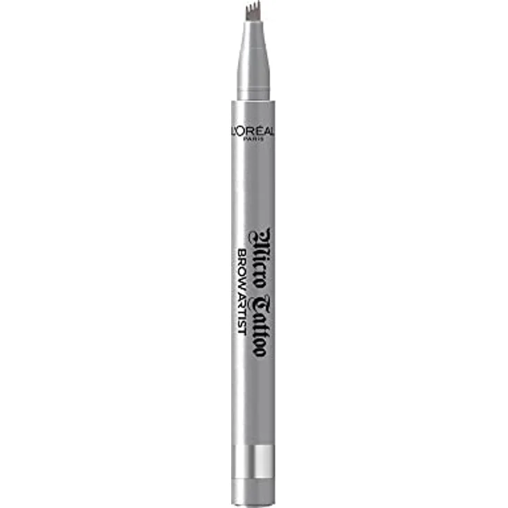 L’Oréal Paris Unbelieva Brow Micro Tatouage Augenbrauenstift, wischfeste Formel mit Dreizack-Spitze, 5 g, 104 - CHATAIN