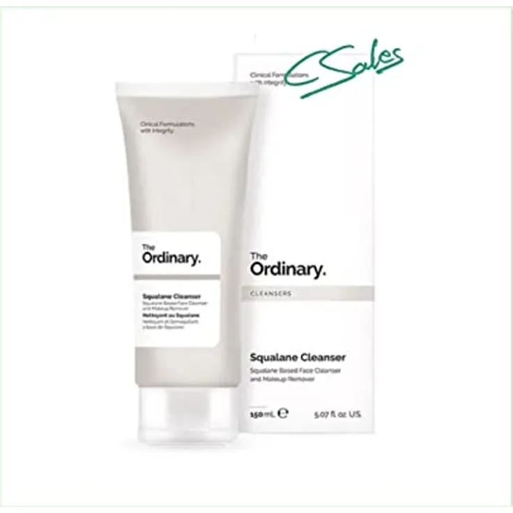The Ordinary ORIGINAL Squalane Cleanser | Sanfte und feuchtigkeitsspendende Gesichtsreinigung mit pflanzlichem Squalane | 150 ml | von Cloud.Sales Cosmetics