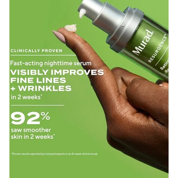 Murad Retinol Youth Renewal Gesichtsserum, 30 ml, Unisex, gegen Hautalterung mit feuchtigkeitsspendenden Eigenschaften – Bild 2