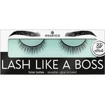 essence LASH LIKE A BOSS false lashes, künstliche Wimpern, Nr. 04, Schwarz, langanhaltend, volumengebend, vegan, ohne Mikroplastikpartikel, Nanopartikel frei, ohne Parfüm, 1er Pack (1pair)
