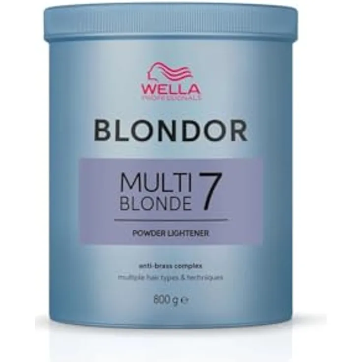 Multi Blonde 7 Powder Wella Professionals Blondor Blondierpulver Puder 800 g