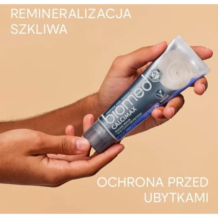 Biomed Calcimax 100 g, ohne Fluorid, für saubere Zähne & frischen Atem – Bild 4