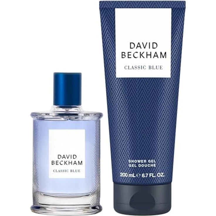 David Beckham DB CLASSIC BLUE EDT 50ml + SG 200ml, Herren-Duftset mit frischem, maskulinem Duft – Bild 2