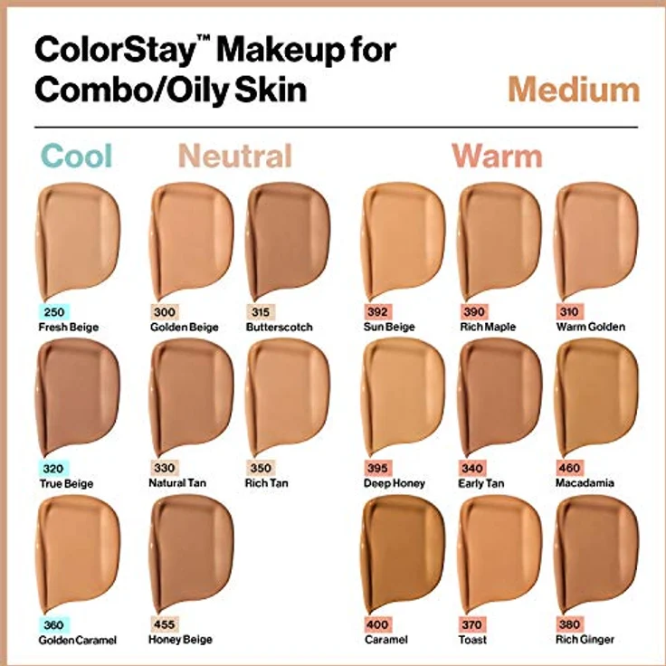 Revlon Colorstay Foundation For Combination/Oily Skin 30 ml - 410 Cappuccino – Bild 6
