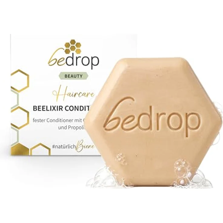 bedrop Beelixir Conditioner mit Gelée Royale & Propolis, 65g, fester Conditioner – Bild 8
