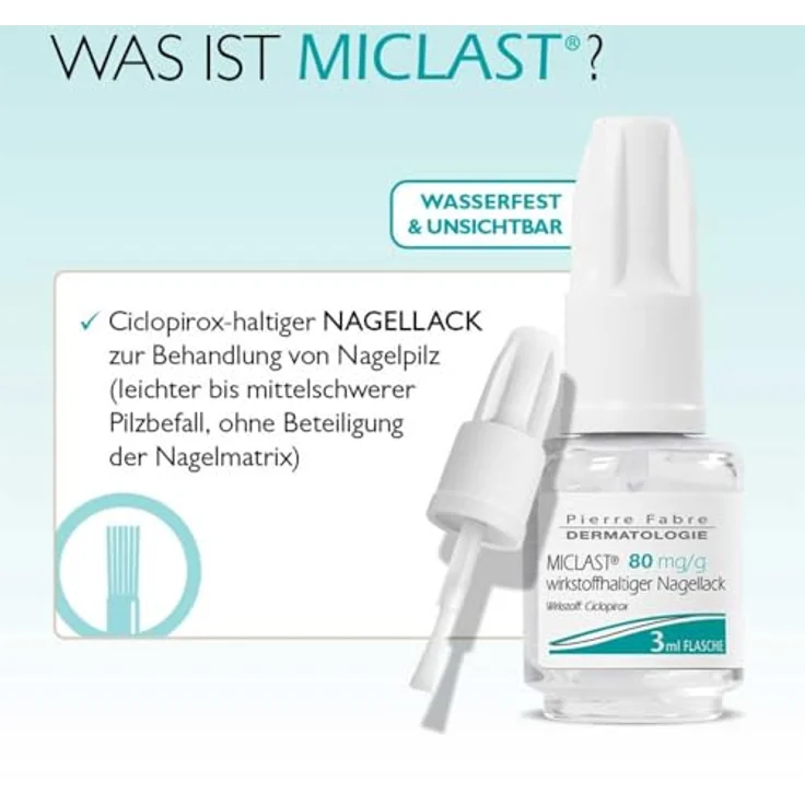 MICLAST 80 mg/g wirkstoffhaltiger Nagellack 3 ml – Bild 2