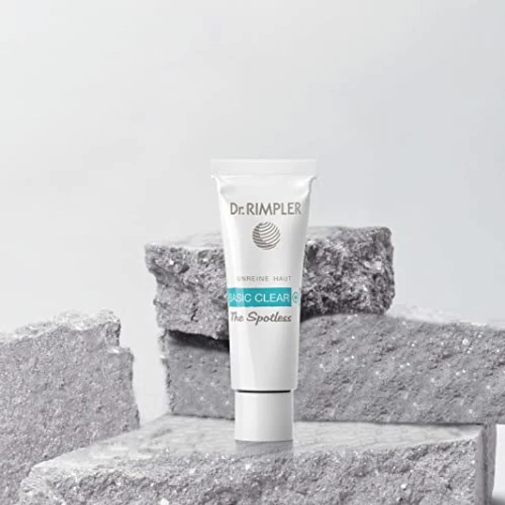 Dr. RIMPLER BASIC CLEAR+ The Spotless, Gesichtscreme mit Zinkoxid zur lokalen Anwendung bei Entzündungen, 10 ml – Bild 2