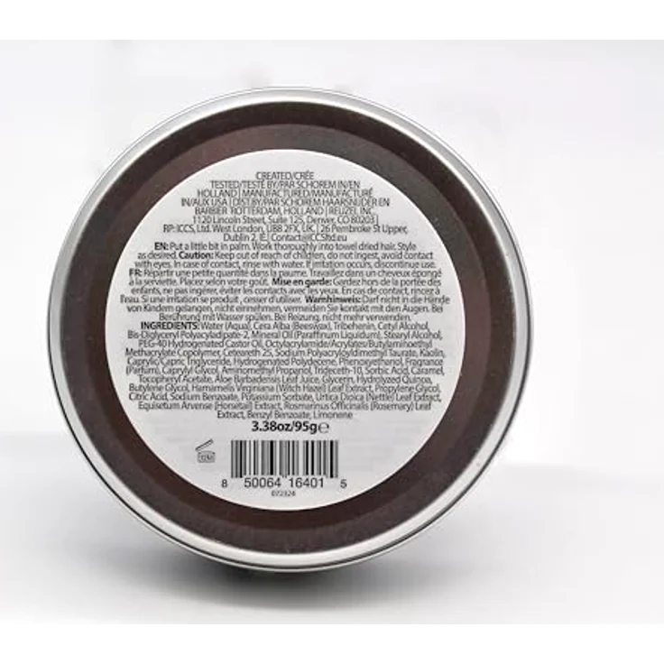 Reuzel Clay Matte Pomade, Haarstyling-Lehm matt, 95 g, starker Halt, unisex, duftend – Bild 2