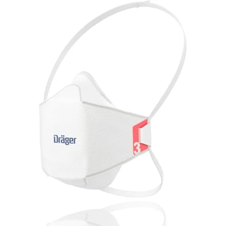 Dräger X-plore 1930 Atemschutzmaske ohne Ventil 20 Stück 3951930 EN149,2001 FFP3 NR D Größe M-L
