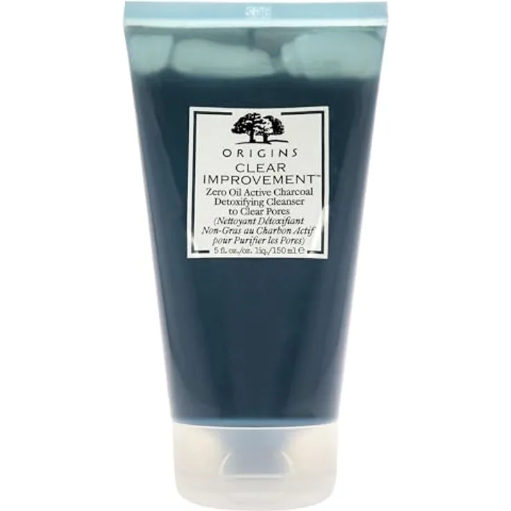 Origins Clear Improvement Zero Oil Active Charcoal Detoxifying Cleanser to Clear Pores Reinigungsgel 150 ml