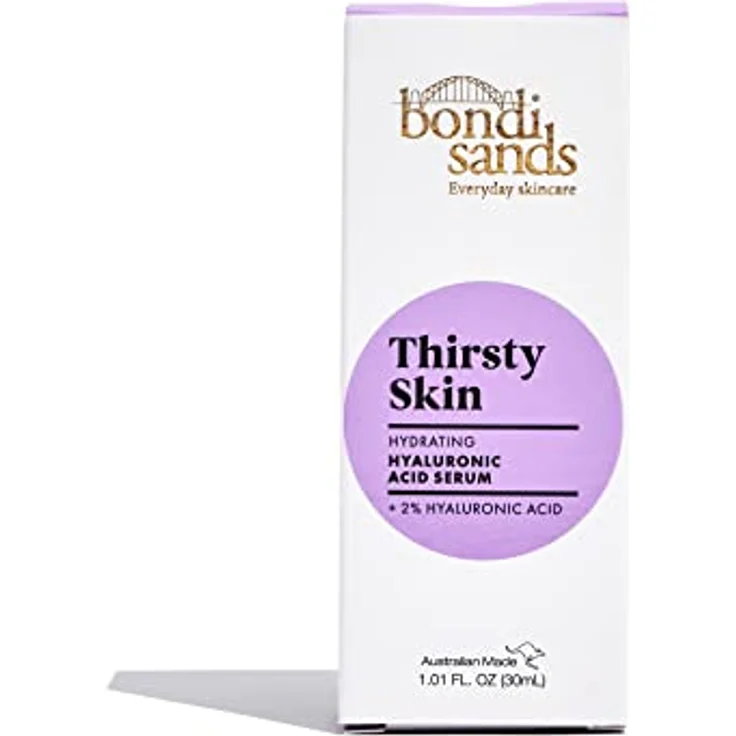 Bondi Sands Thirsty Skin Hyaluronic Acid Serum, feuchtigkeitsspendendes Anti-Aging Serum mit Hyaluronsäure für empfindliche Haut, 30ml – Bild 2