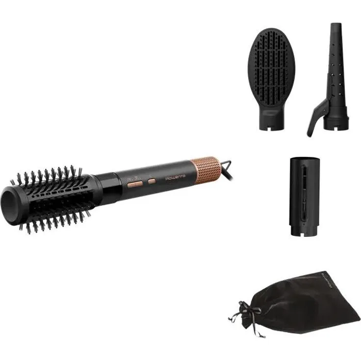 Rowenta Air Shape UB9820E0, Warmluftbürste mit 3 Heiz- und Geschwindigkeitsstufen, Keramikbeschichtung und Ionenfunktion zur Frizz-Reduzierung