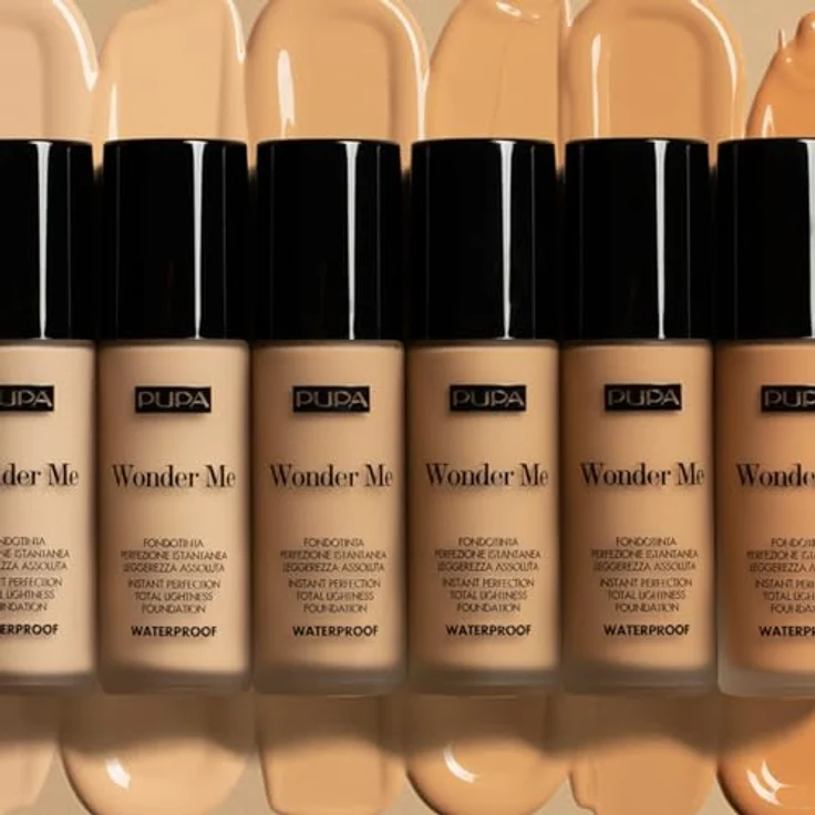 Pupa Wonder Me Fluid Foundation (030 Medium Beige Neutral) - Wasserfeste Foundation mit sofortiger Perfektion, langanhaltend und feuchtigkeitsbeständig - Größe 30 ml – Bild 2