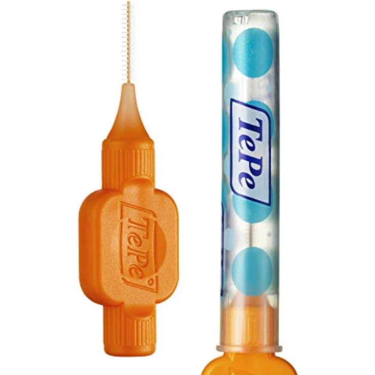 TePe Interdentalbürsten Original orange 0,45 mm, 1 x 8 Stück, für rundum gesunde Zähne – Bild 4