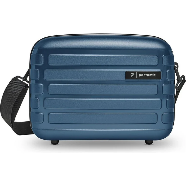Pactastic Beautycase Collection 04, Polypropylen - Organisiertes Reiseset mit geräumigen Reißverschlussfächern, bequemer Crossbody-Tragegurt, Schwarz – Bild 1