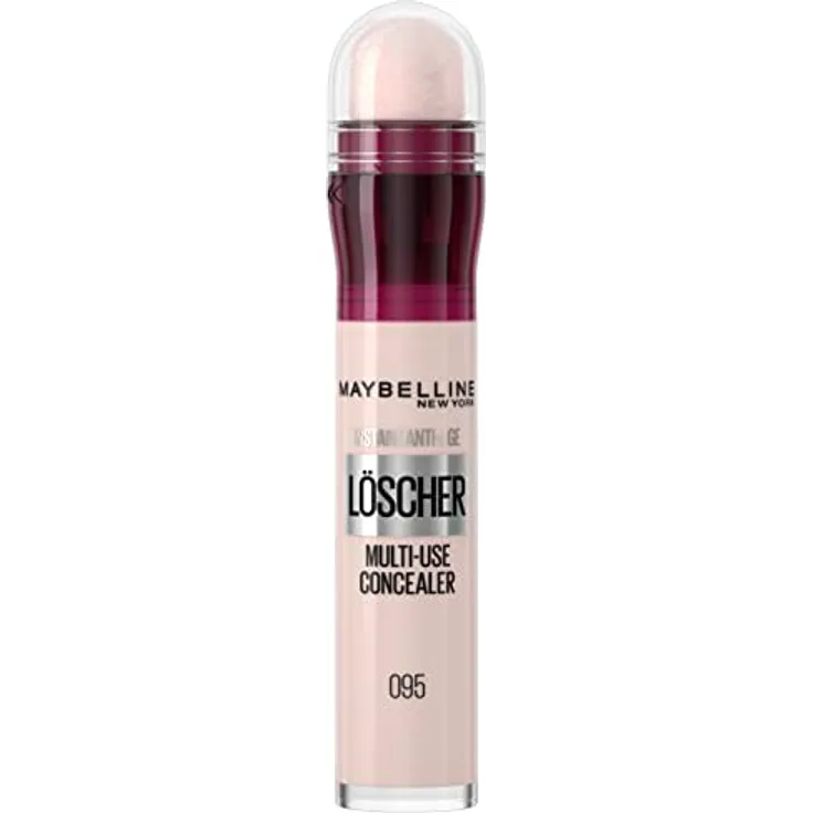 Maybelline New York Abdeckstift, Instant Anti-Age Effekt Concealer, Löscher mit Mikro-Lösch-Applikator, Nr. 95 Cool Ivory, 6,8 ml