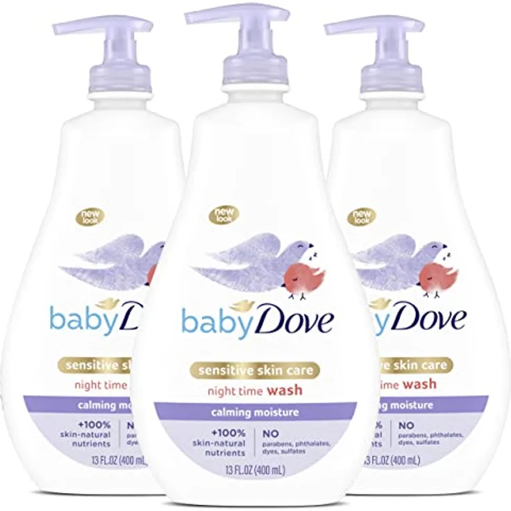 Dove Baby Körper- und Haarwäsche mit Kamillenduft Calming Night 400 ml