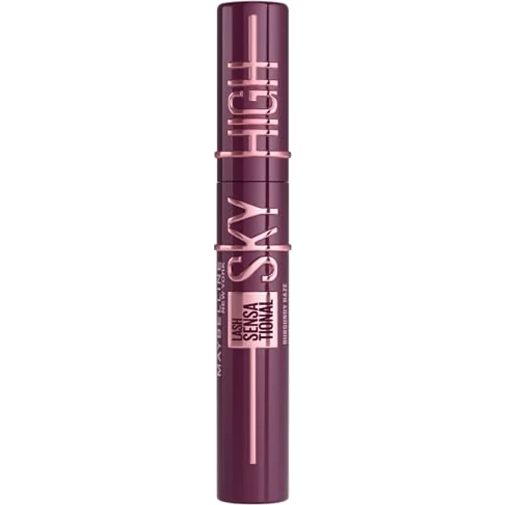 Maybelline New York Burgundy Wimperntusche für extrem lange Wimpern, Lash Sensational Sky High Mascara, Burgundy Haze, 7,2 ml – Bild 1