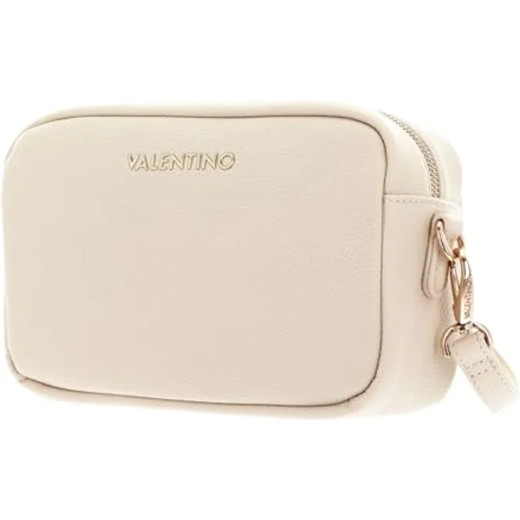 Valentino Brixton Soft Cosmetic Case, Kosmetiktasche mit Schulterriemen, Ecru, 22 x 14,5 x 8 cm – Bild 2